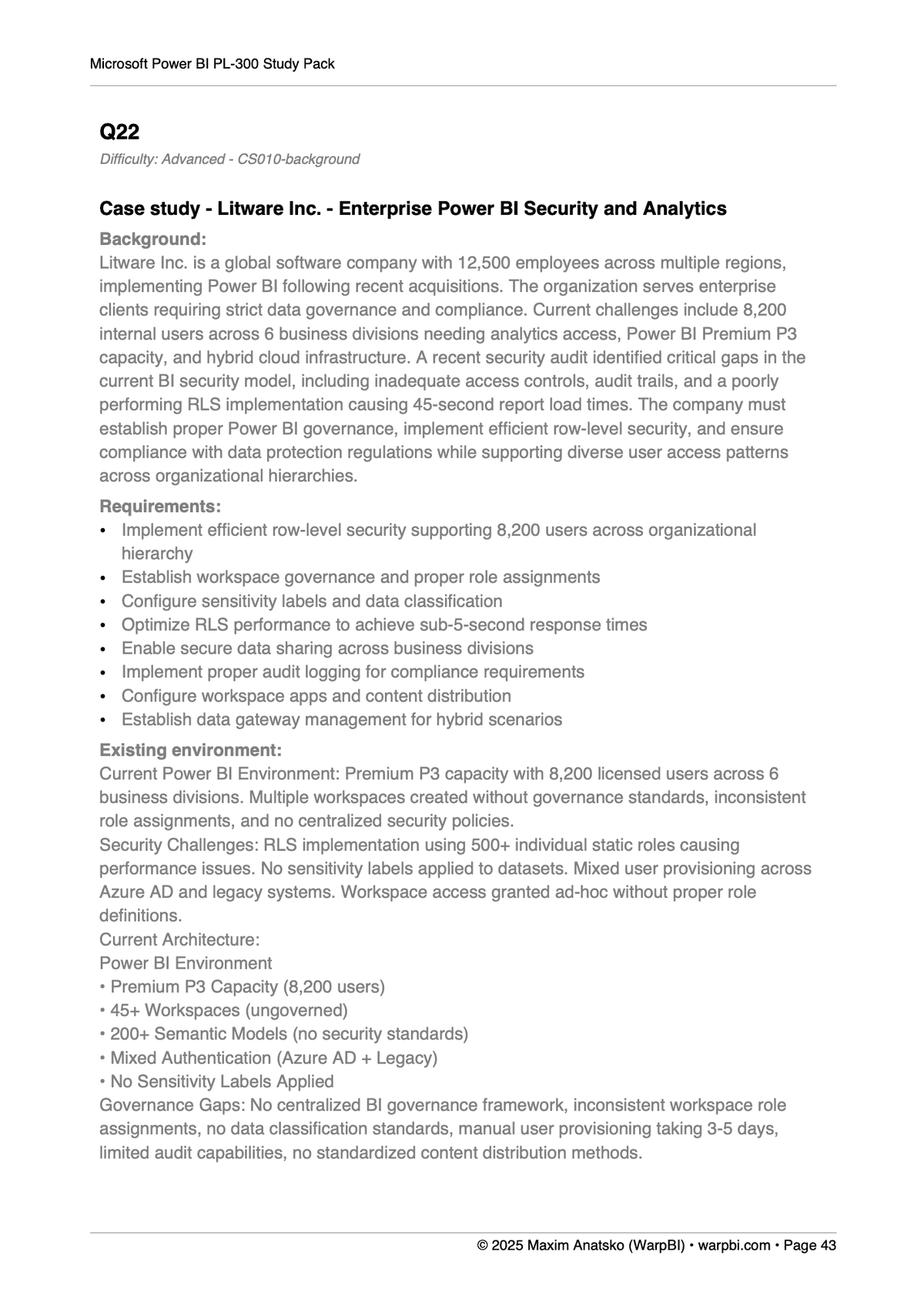 Visualization Best Practices sample question